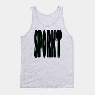 SPORK (Y green) Tank Top